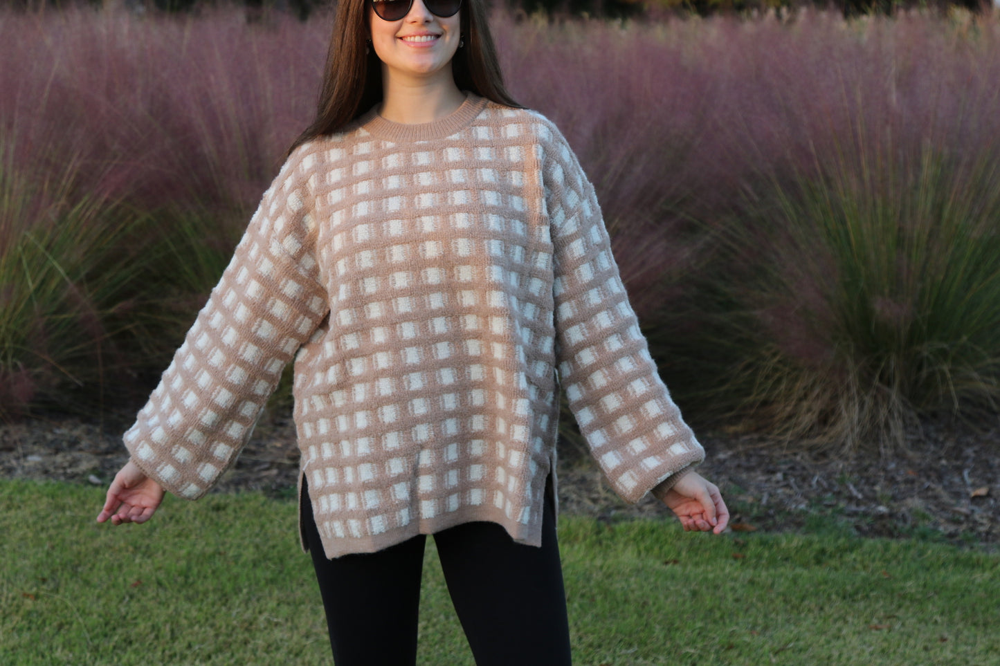 Squared Away Sweater